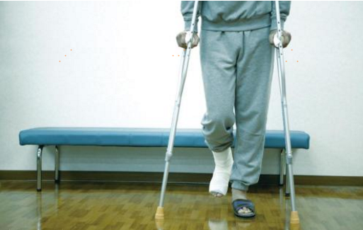 運動扭傷后的適當負重