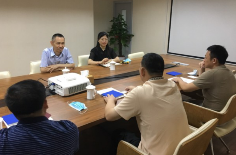國投健康董事長劉劍一行訪問國康