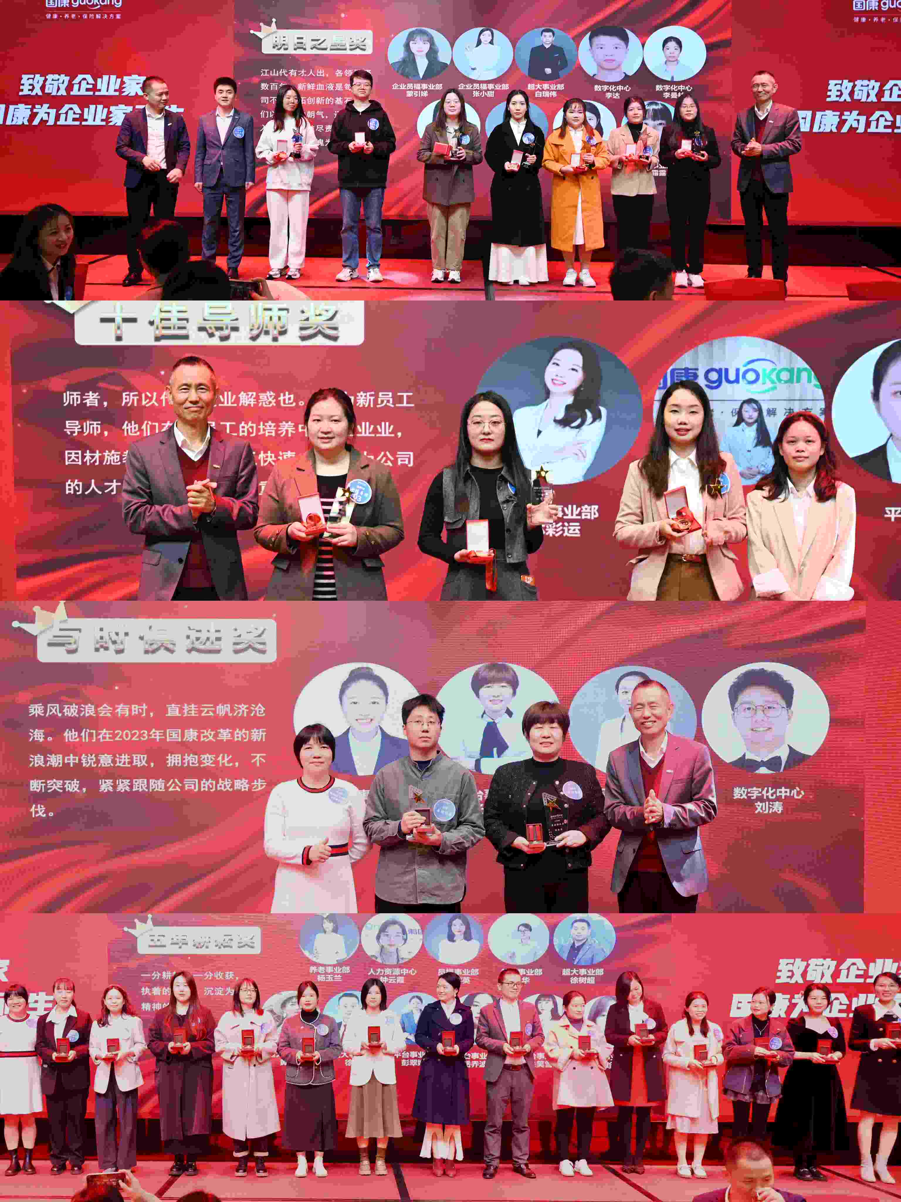 【會員核心 健康長壽 圈層營銷 管家服務(wù)】——國康集團激情舉辦2024年會晚宴